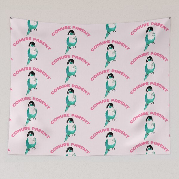 Item preview, Conure Parent Turquoise Version designed and sold by TiffinByLK.
