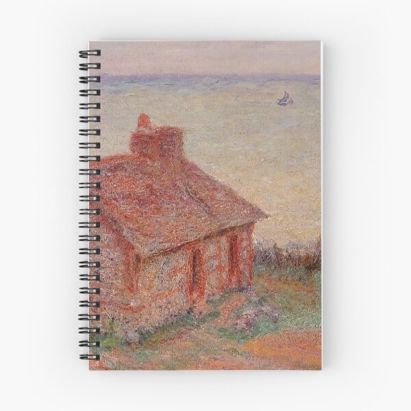 Item preview, Customs House, Rose Effect - Claude Monet designed and sold by dottyshai.