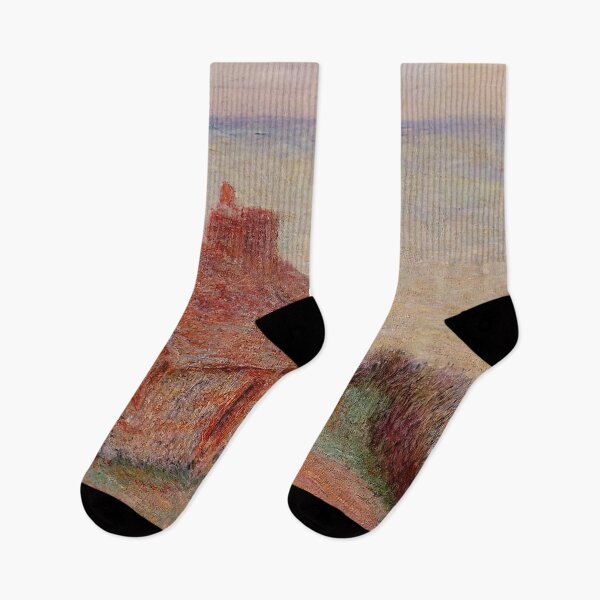 Item preview, Customs House, Rose Effect - Claude Monet designed and sold by dottyshai.
