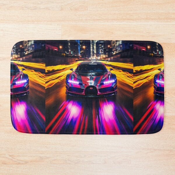 Item preview, Bugatti Chiron Super Sport Hypercar In Modern City Long Exposure designed and sold by RevUpDesign.