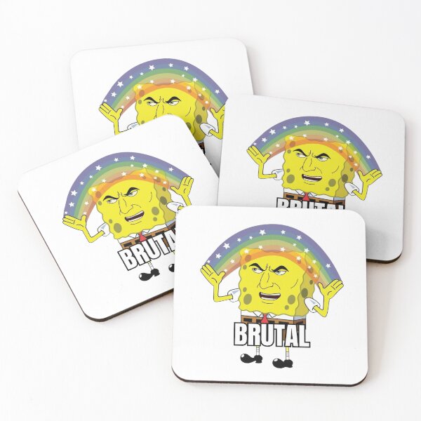 Item preview, Brutal - Spongebob Imagination Meme designed and sold by NolensVolens.