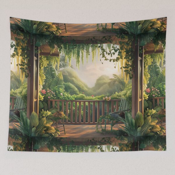 Item preview, Nature Balcony View designed and sold by Guess4best.