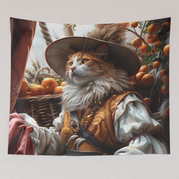 Item preview, Cat Portrait - Artisan designed and sold by aleezon.