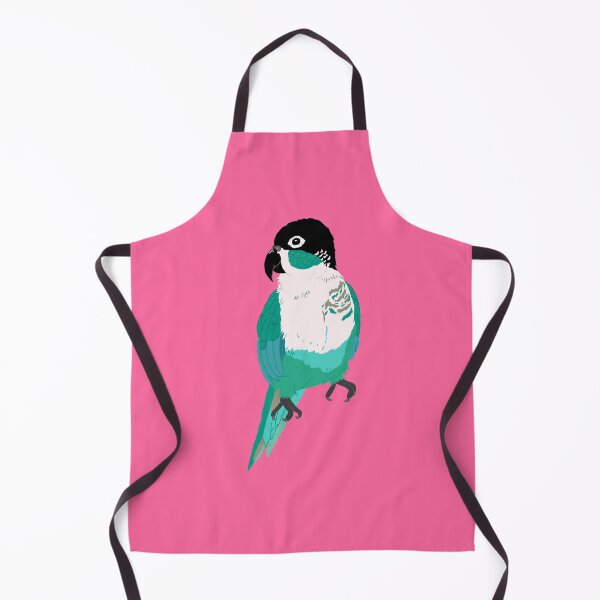 Item preview, Cute Turquoise Green Cheek Conure designed and sold by TiffinByLK.