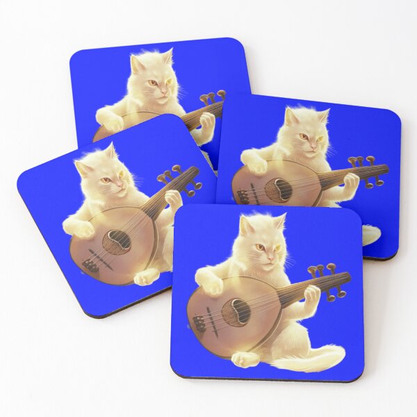 Item preview, My cat and his tune with the oud designed and sold by thechoice1.