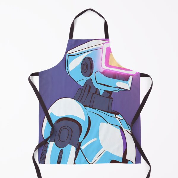 Item preview, A robot with a glowing visor #2 designed and sold by RobertArtyPass.