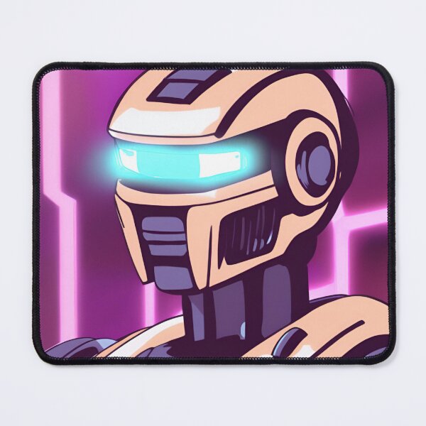 Item preview, A robot with a glowing visor #5 designed and sold by RobertArtyPass.
