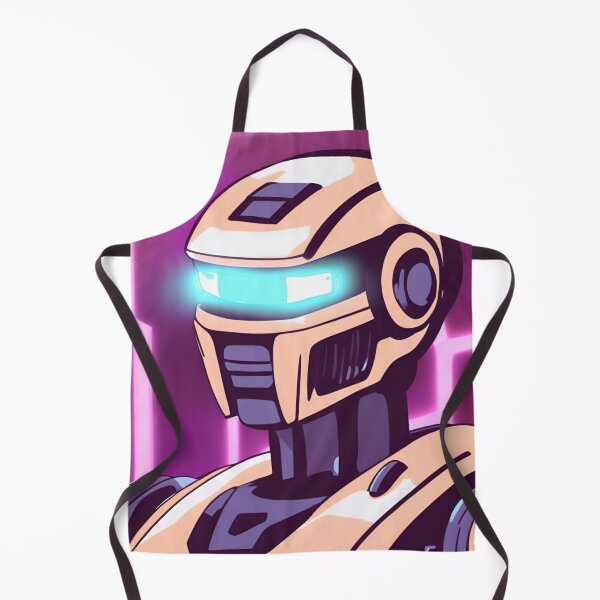 Item preview, A robot with a glowing visor #5 designed and sold by RobertArtyPass.