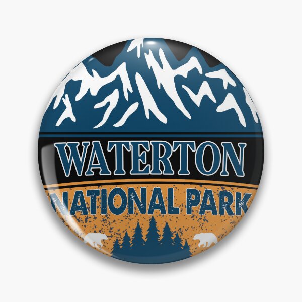 Item preview, Waterton National Park designed and sold by graphic-map.