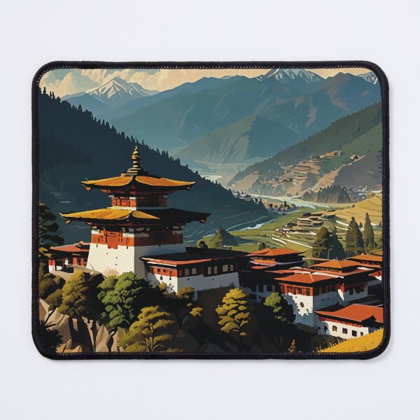 Item preview, Bhutan Travel  designed and sold by Thistle-TShop.