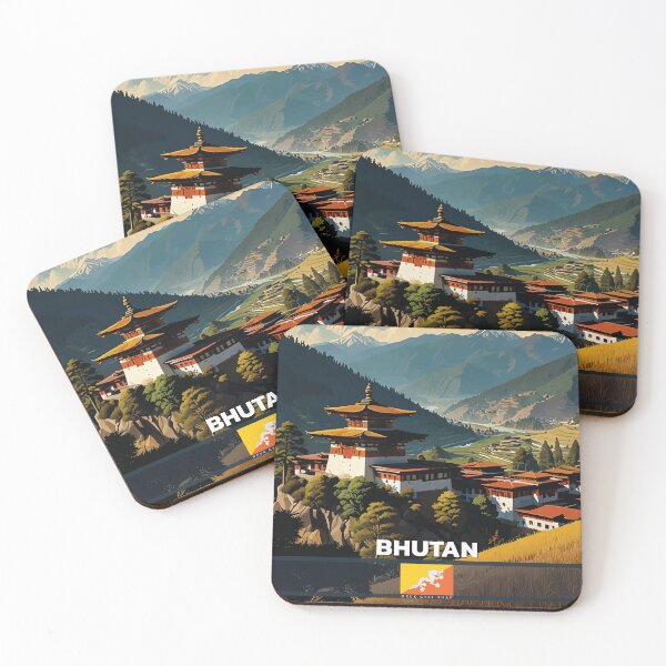 Item preview, Bhutan Travel  designed and sold by Thistle-TShop.