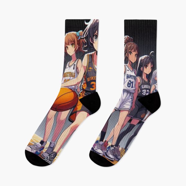 Item preview, Cute Cool Anime girl playing basketball, Pretty girl dribbling, Beautiful sports professional female basketballer at tournament jump shooting (SGVisionary) designed and sold by SGVisionary.