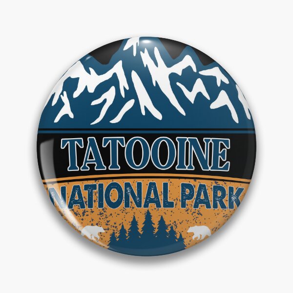 Item preview, Tatooine National Park designed and sold by graphic-map.