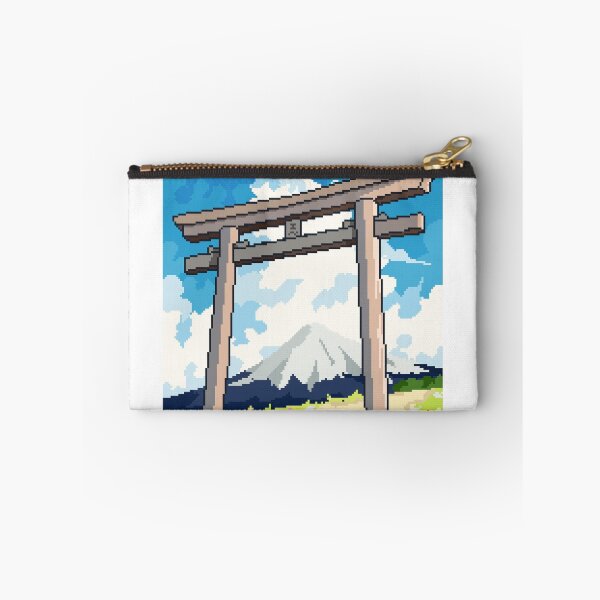 Item preview, tori gate pixel art japan designed and sold by Ekira Pop Pixel.