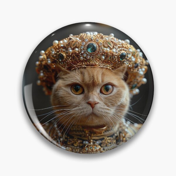 Item preview, Cat Portrait - Queen designed and sold by aleezon.