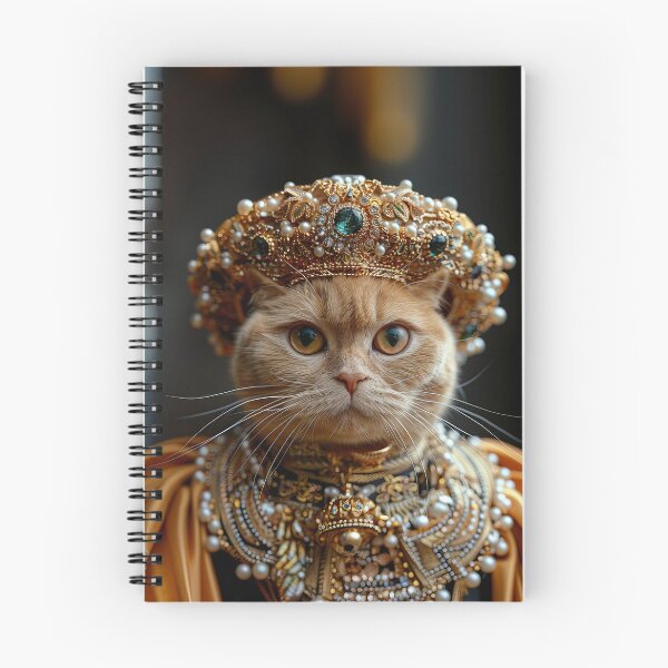 Item preview, Cat Portrait - Queen designed and sold by aleezon.