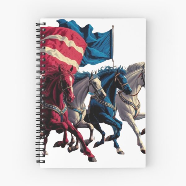 Item preview, 4th Of July Horse Red White And Blue American Flag designed and sold by SztylishDesigns.