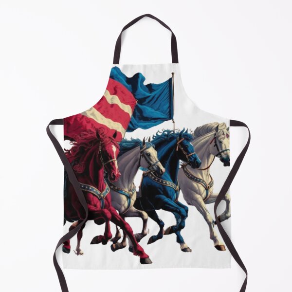 Item preview, 4th Of July Horse Red White And Blue American Flag designed and sold by SztylishDesigns.