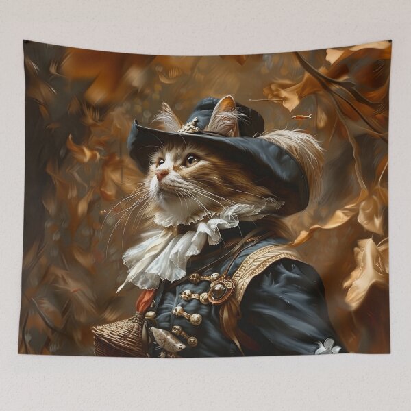 Item preview, Cat Portrait - Artist designed and sold by aleezon.