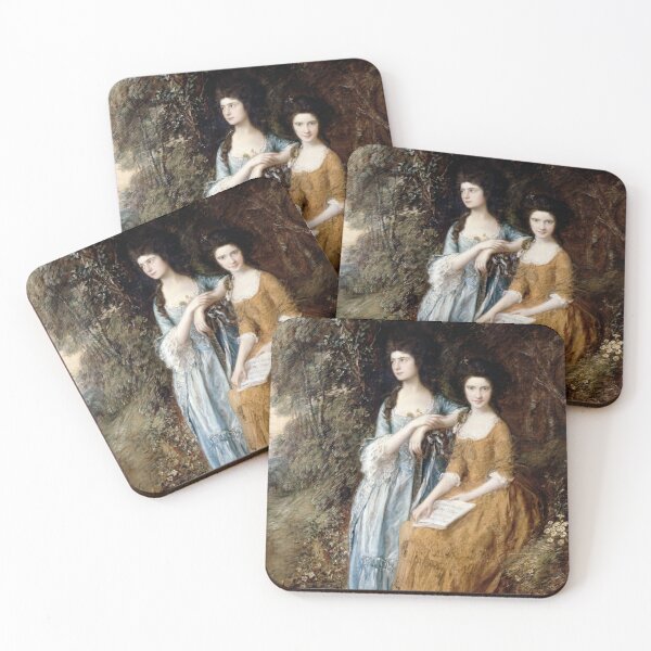 Item preview, Elizabeth and Mary Linley (1772) - Thomas Gainsborough designed and sold by SALON DES ARTS.