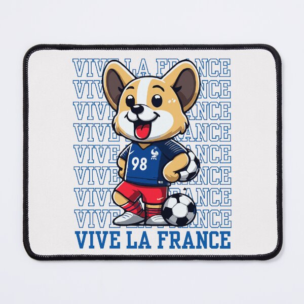 Item preview, Footballer Dog | Vive La France Edition designed and sold by McThingummy.