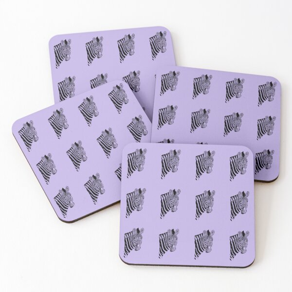 Item preview, Zebras on Lilac Pattern designed and sold by elliebart.