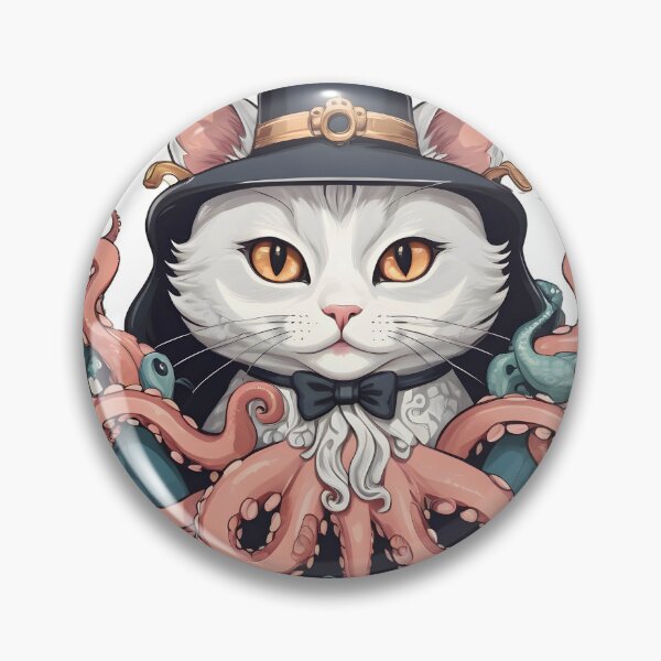 Item preview, The Cattopus with the black hat - Personalized Gift designed and sold by LifePraJamWan.