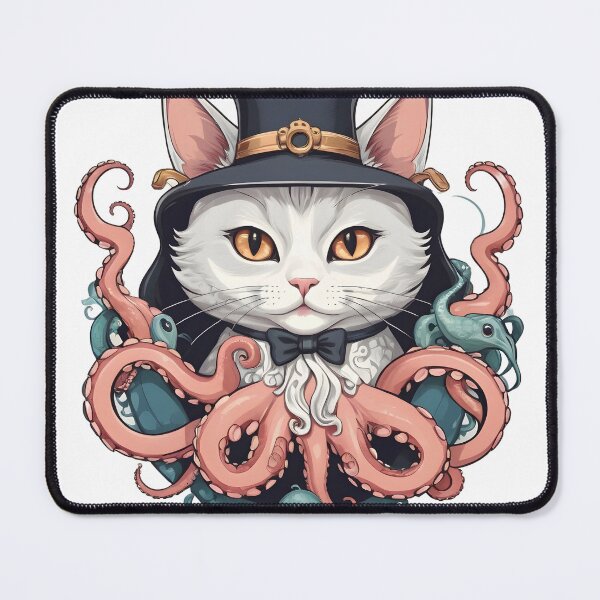 Item preview, The Cattopus with the black hat - Personalized Gift designed and sold by LifePraJamWan.