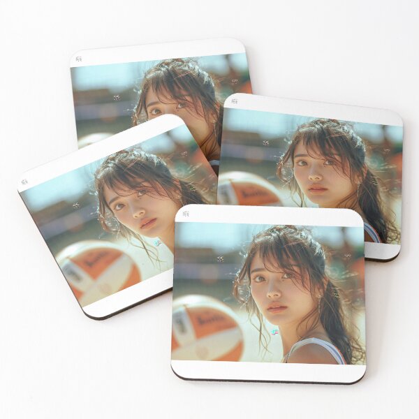 Item preview, Determined Volleyball Player with Windswept Hair designed and sold by palmyst.