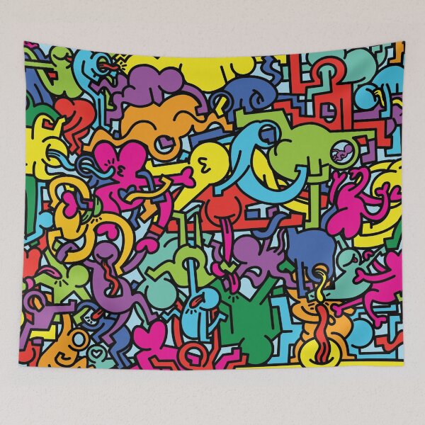 Artikelvorschau, PopArt Connected entworfen und verkauft von bitpopart.