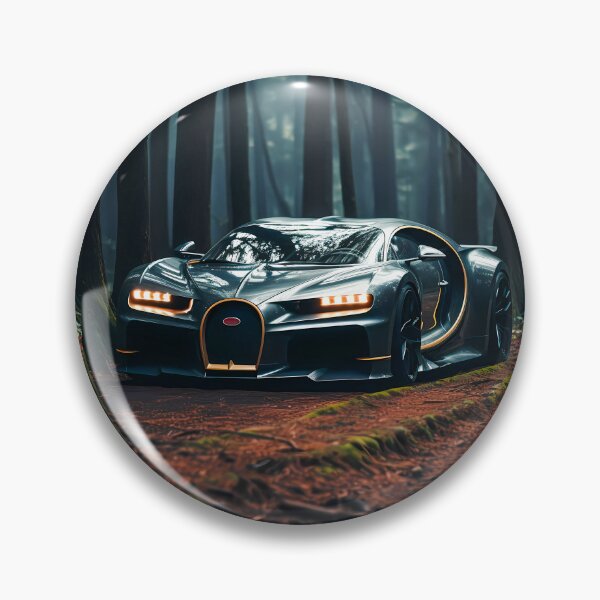 Item preview, Mystical Forest Encounter with the Dark Green Bugatti Chiron designed and sold by RevUpDesign.