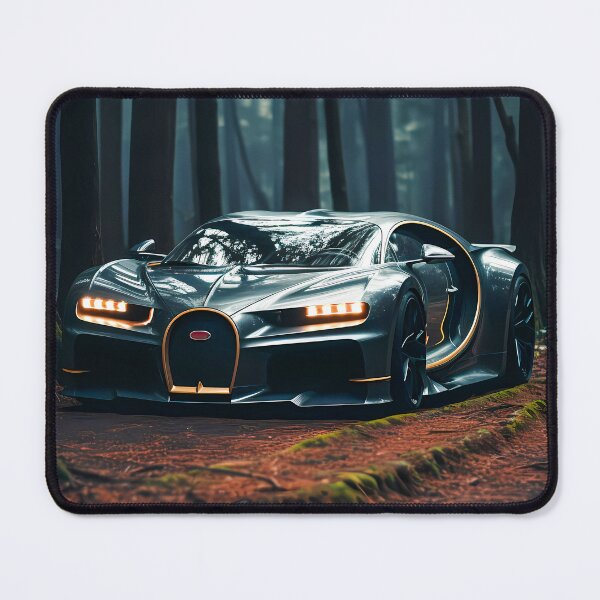 Item preview, Mystical Forest Encounter with the Dark Green Bugatti Chiron designed and sold by RevUpDesign.