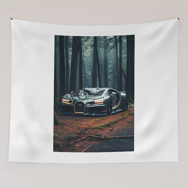 Item preview, Mystical Forest Encounter with the Dark Green Bugatti Chiron designed and sold by RevUpDesign.