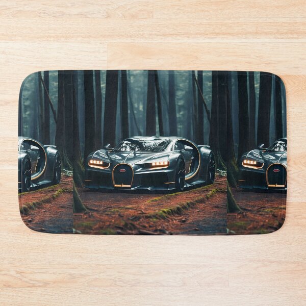 Item preview, Mystical Forest Encounter with the Dark Green Bugatti Chiron designed and sold by RevUpDesign.