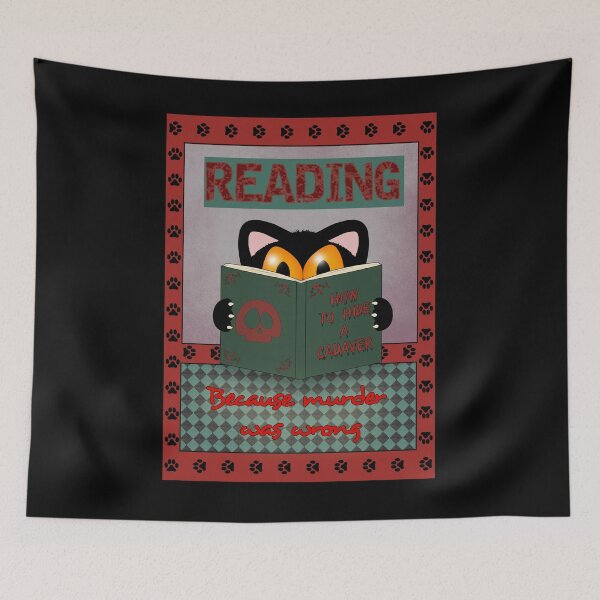 Item preview, Reading because murder was wrong designed and sold by kassandra369.