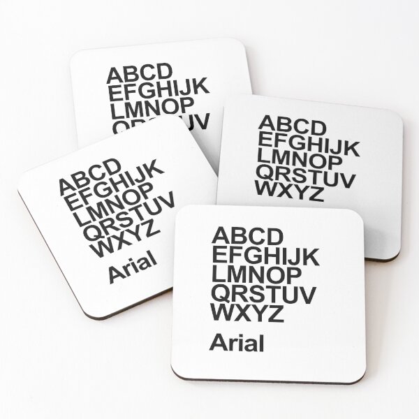 Item preview, Arial Alphabet. designed and sold by MattWildin.