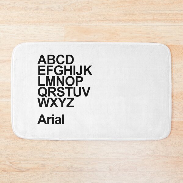 Item preview, Arial Alphabet. designed and sold by MattWildin.