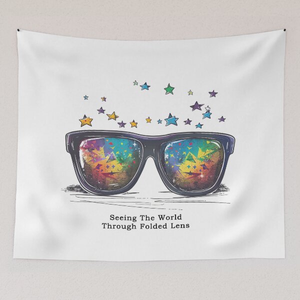 Item preview, Seeing the World through Folded Lens: Colorful Stars designed and sold by kjon88.