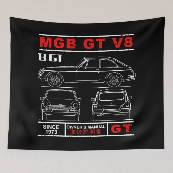 Item preview, Blueprint of the MGB GT V8 designed and sold by rogue-design.