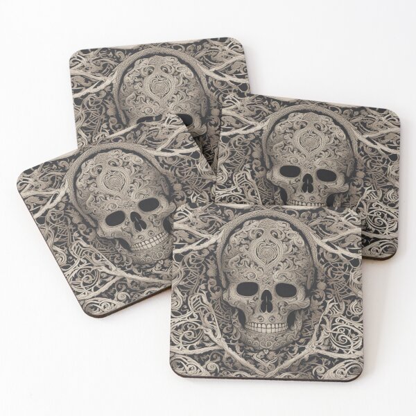 Item preview, Calavera gótica designed and sold by Cetacea-Wave.