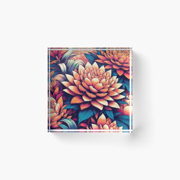 Item preview, Orange Bloom Impressions designed and sold by BassHeadMomma.