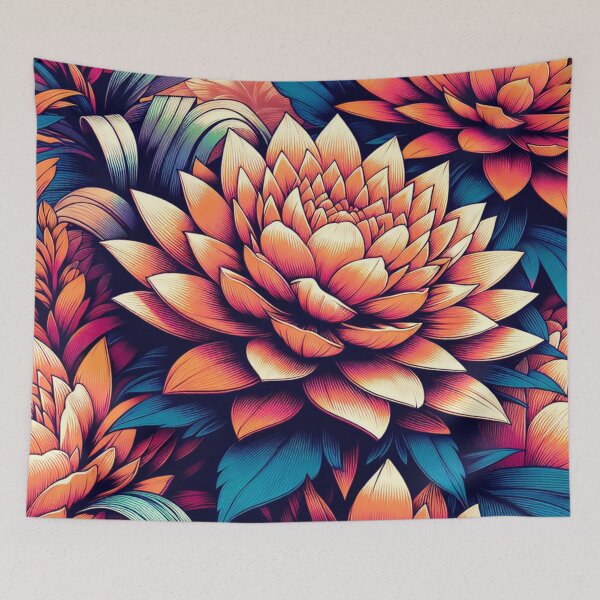 Item preview, Orange Bloom Impressions designed and sold by BassHeadMomma.