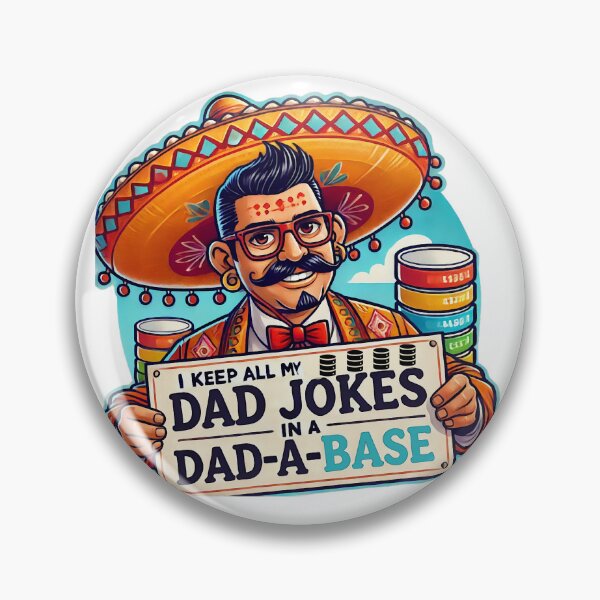 Artikelvorschau, Ich bewahre alle meine Papa-Witze in einer Dad-a-Base auf – Lustiges Papa-Witz-Design entworfen und verkauft von KriticalDesigns.