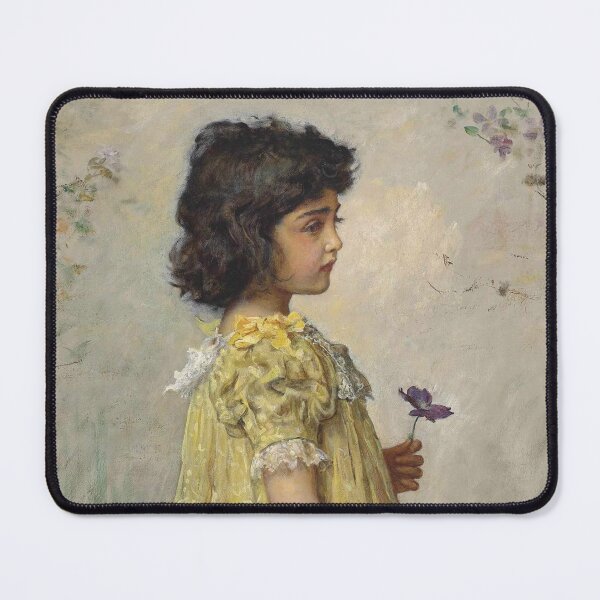 Item preview, Pensive (1893) - John Everett Millais designed and sold by SALON DES ARTS.