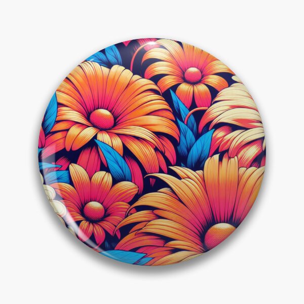 Item preview, Sunset Garden Florals designed and sold by BassHeadMomma.