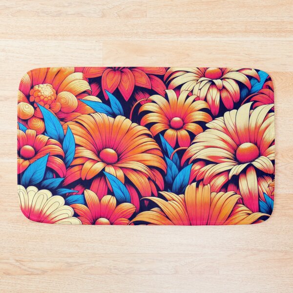 Item preview, Sunset Garden Florals designed and sold by BassHeadMomma.