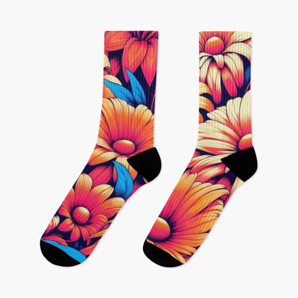 Item preview, Sunset Garden Florals designed and sold by BassHeadMomma.