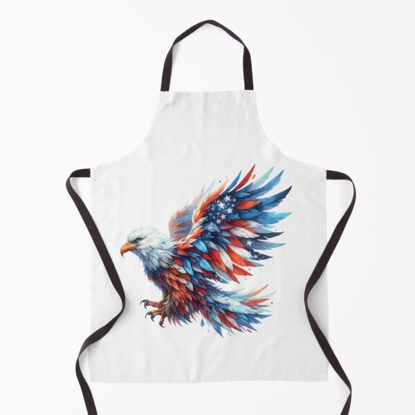 Item preview, 4th July watercolor american eagle gift designed and sold by BlushRoses7.