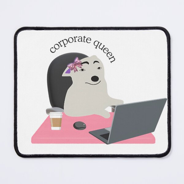 Item preview, Corporate dog: corporate queen designed and sold by Poster Girl .