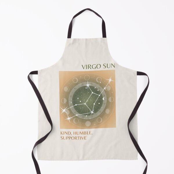 Item preview, Virgo, Virgo Sun Sign, Virgo Zodiac, Green Aura Gradient designed and sold by Magic Love Art Print.
